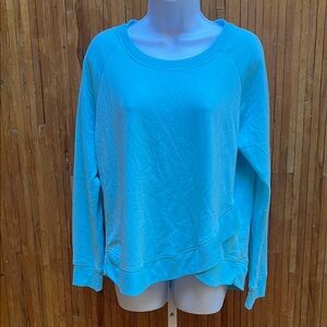 Muk Luks Super Soft and Cozy Vibrant Blue Women's Sweatshirt